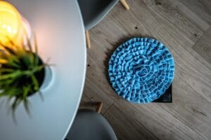 Mata węchowa dla psa niebieska. Premium handmade | NobleDOG