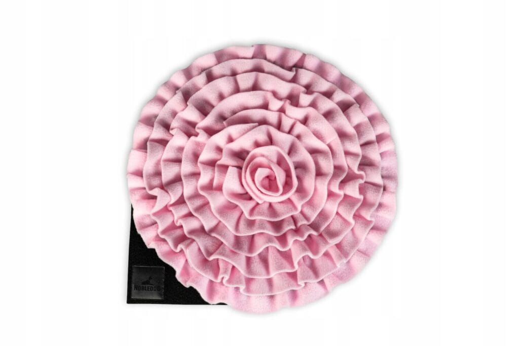 Mata węchowa dla psa różowa. Premium handmade | NobleDOG