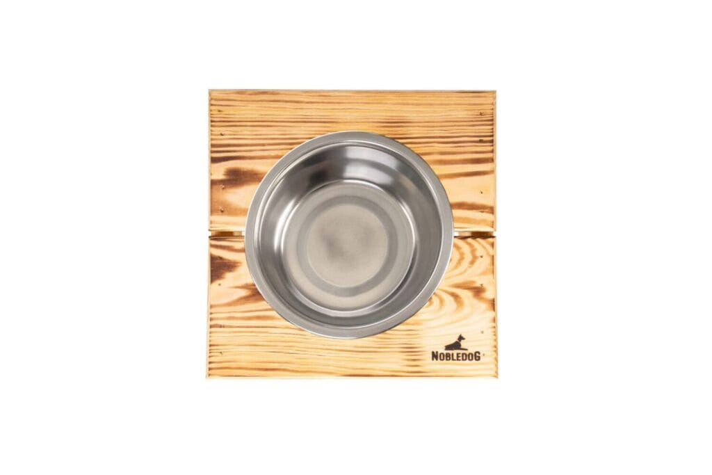 Stojak na miskę dla psa