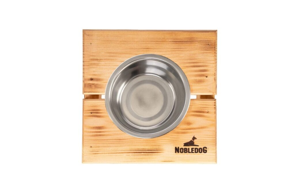 Stojak na miskę dla psa