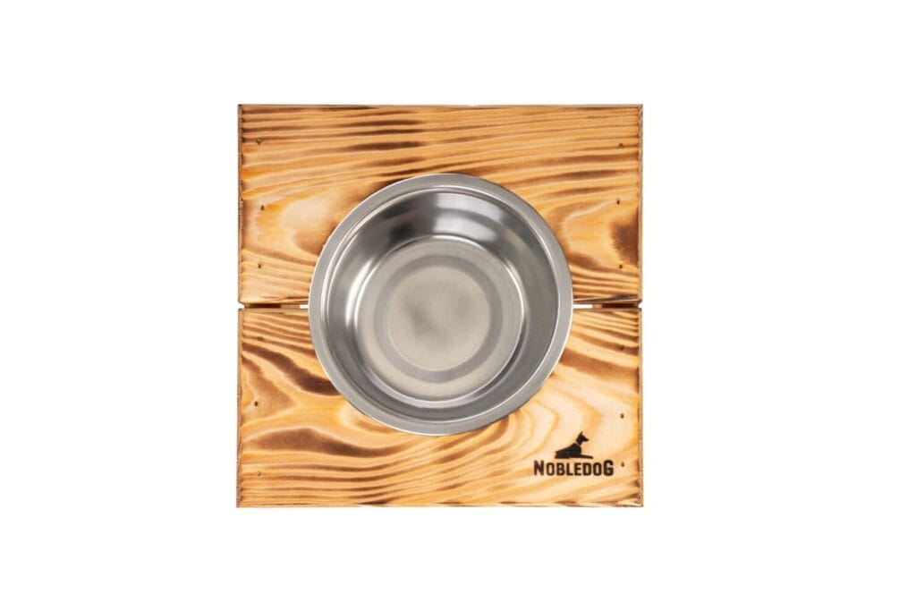 Stojak na miskę dla psa