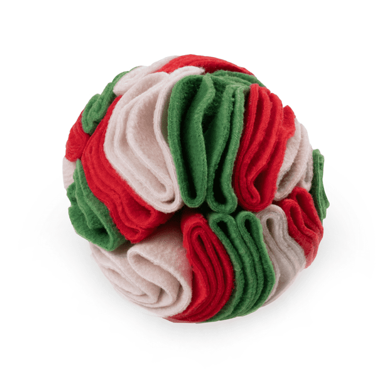Kula węchową dla psa christmas-ball