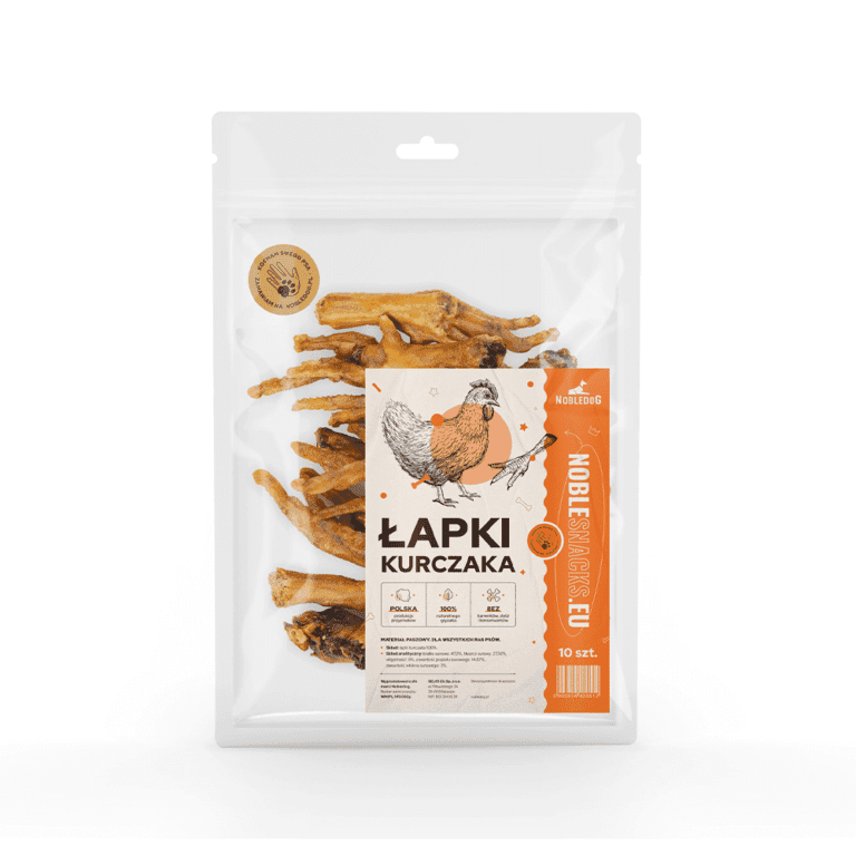 Łapki kurczaka dla psa