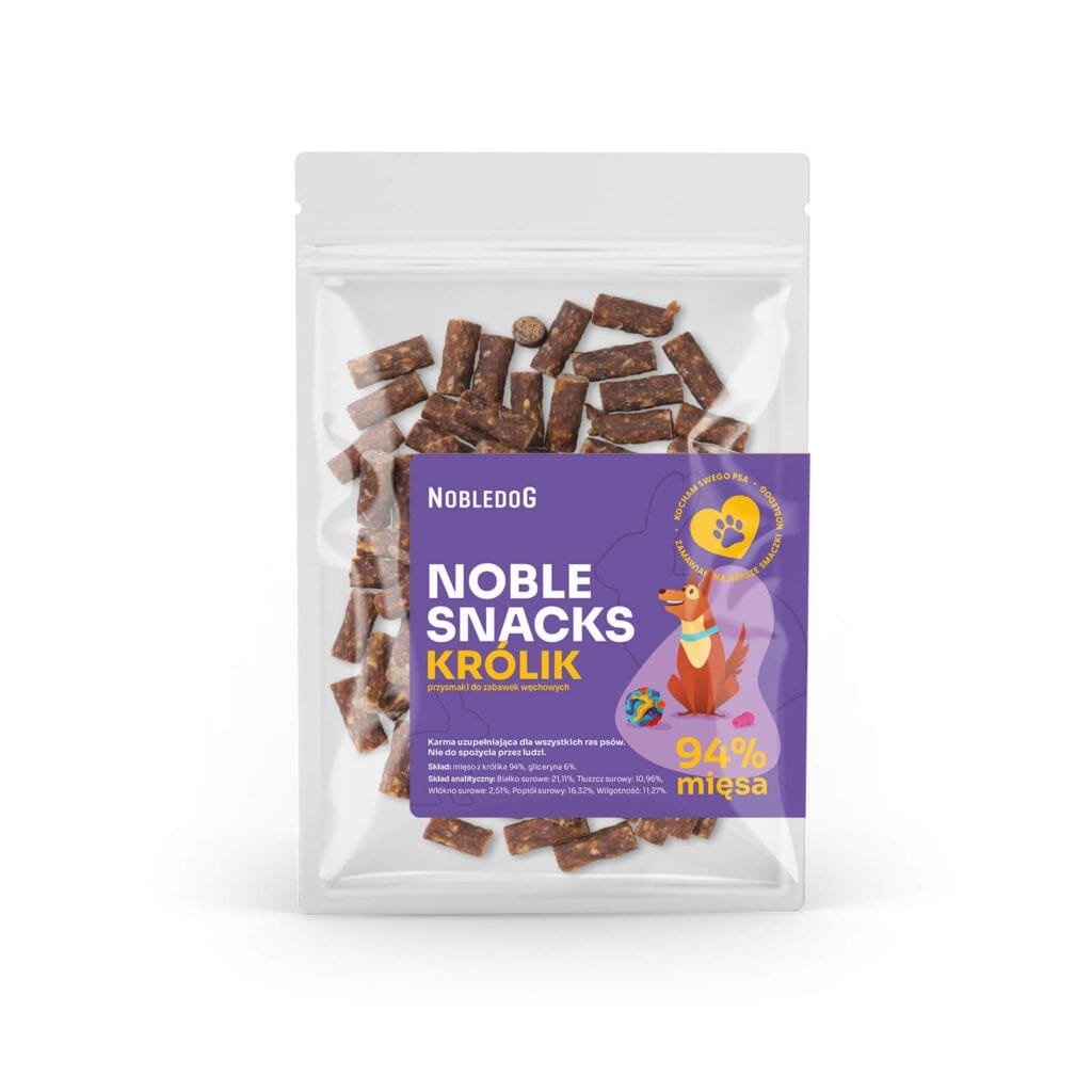 Treserki do zabawek węchowych z królika