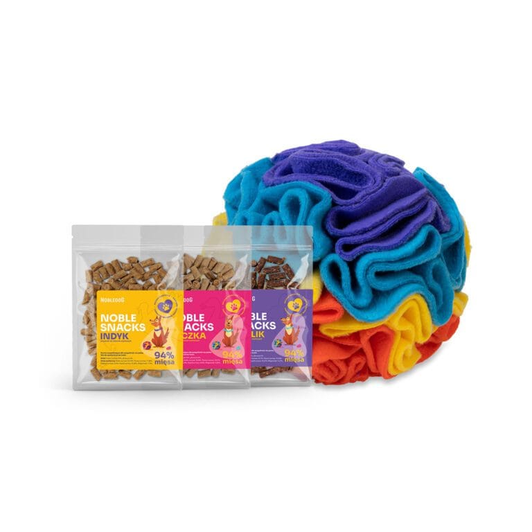 Zestaw wąchacza kula + przysmaki