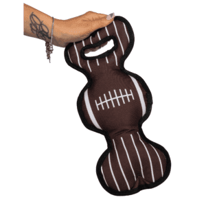 Zabawka pluszowa dla psa, rugby, z dźwiękiem