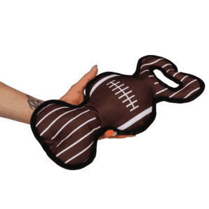 Zabawka pluszowa dla psa, rugby, z dźwiękiem