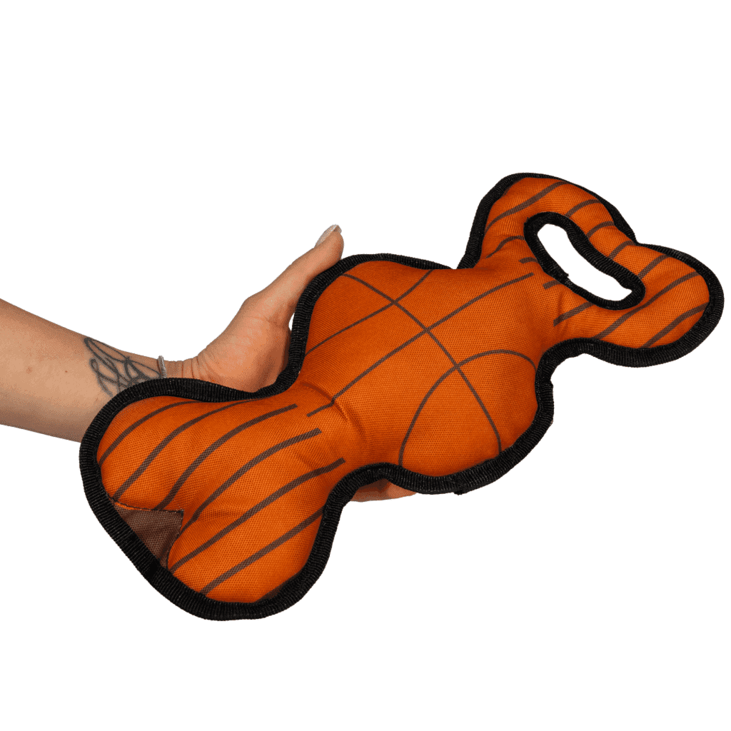 Zabawka pluszowa dla psa, koszykówka, z dźwiękiem