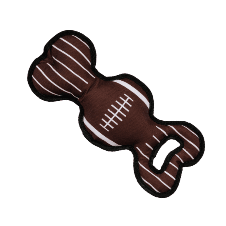 Zabawka pluszowa dla psa, rugby, z dźwiękiem