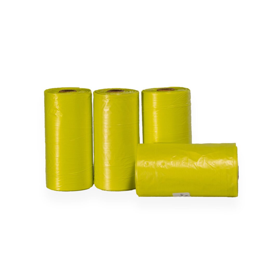 Woreczki na psie odchody o zapachu cytrynowym