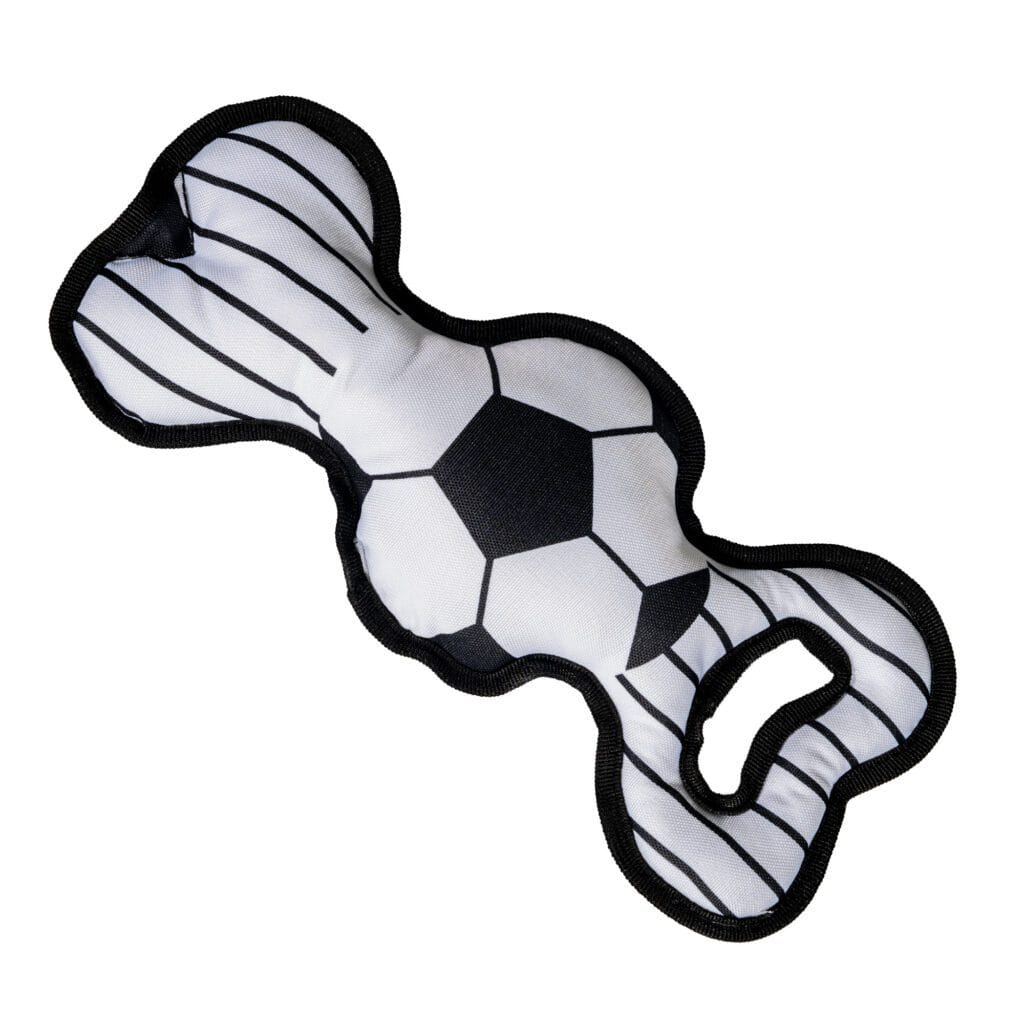 Gryzak pluszowa zabawka, piłka nożna dla psa