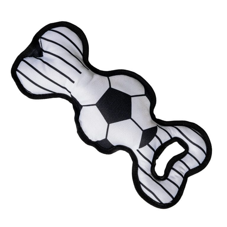 Gryzak pluszowa zabawka, piłka nożna dla psa