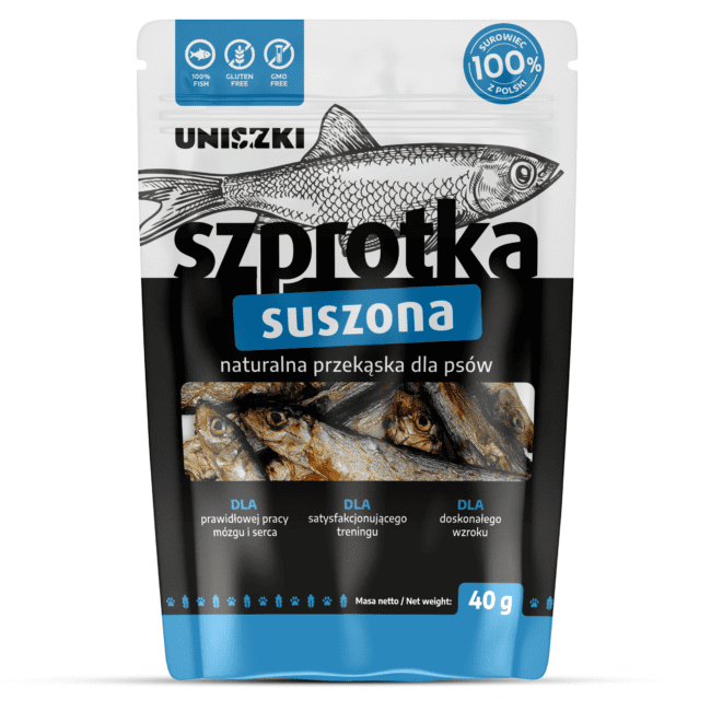 Szprotka suszona 40g UNISZKI