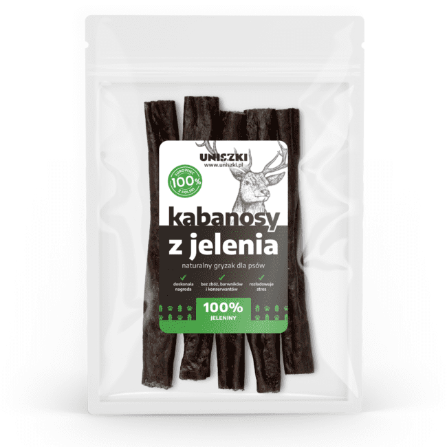 Kabanosy z jelenia 100g UNISZKI