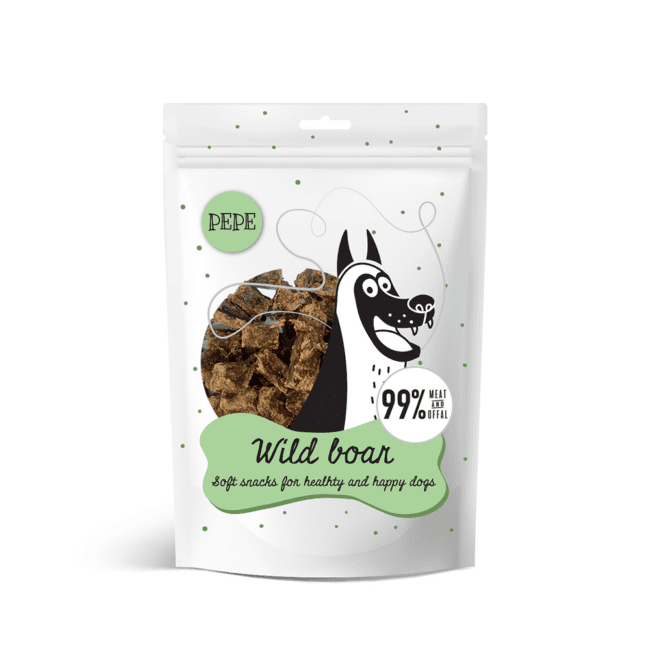 Przysmaki naturalne PEPE Wild Boar (dzik) 70g