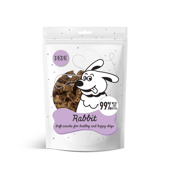 Przysmaki naturalne PEPE Rabbit (królik) 70g
