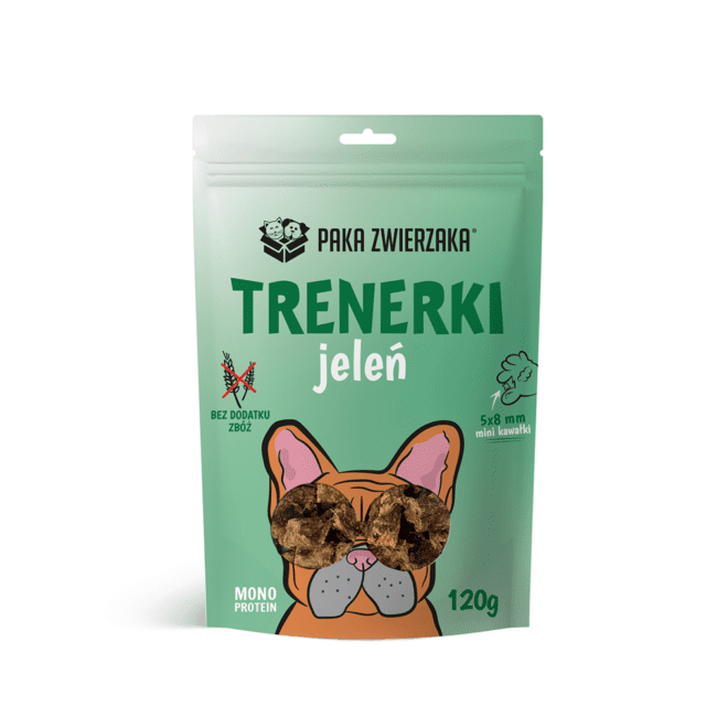 Trenerki Jeleń 120g PAKA ZWIERZAKA