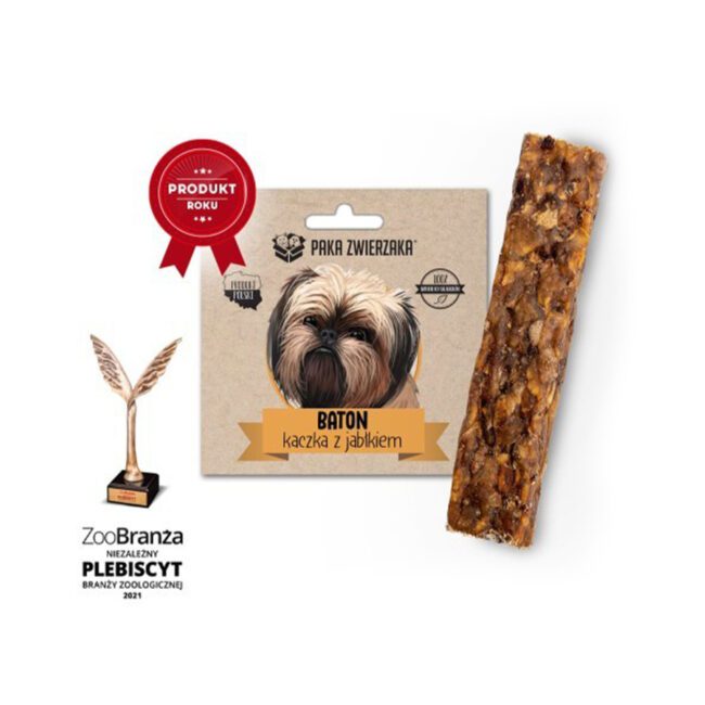 Baton dla psa Kaczka z jabłkiem - Paka zwierzaka