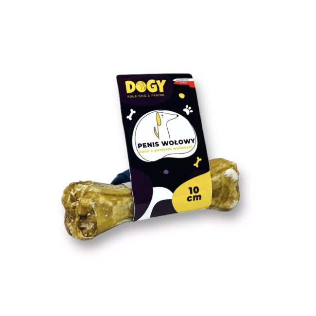 Kość z penisem wołowym 10cm - DOGY