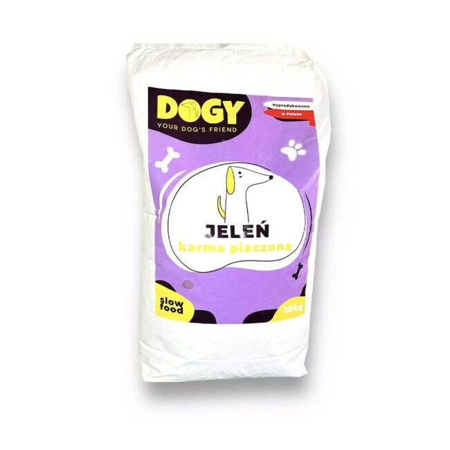 Karma pieczona z Jelenia 10kg DOGY