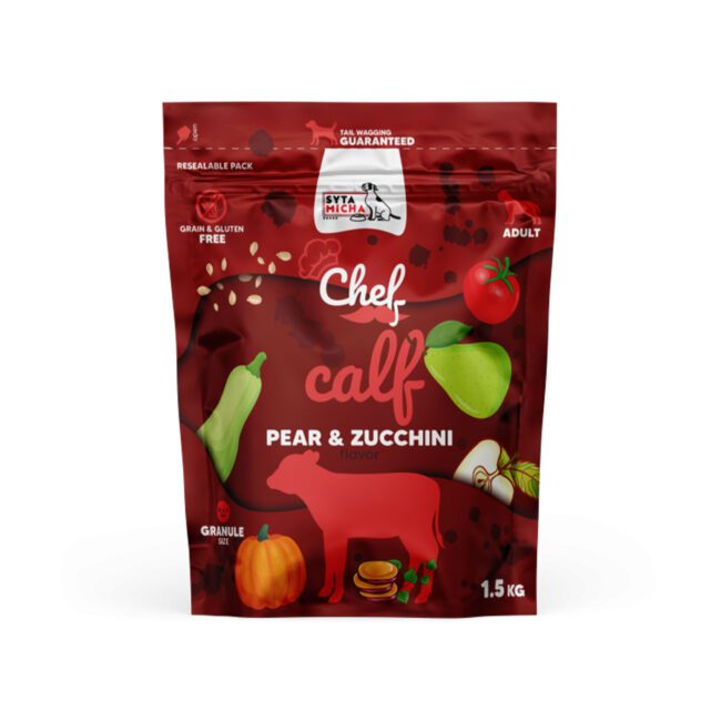 Karma sucha CHEF Cielecina 1,5kg Syta Micha