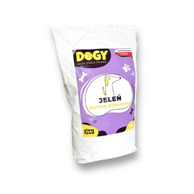 Karma pieczona z Jelenia 5kg DOGY