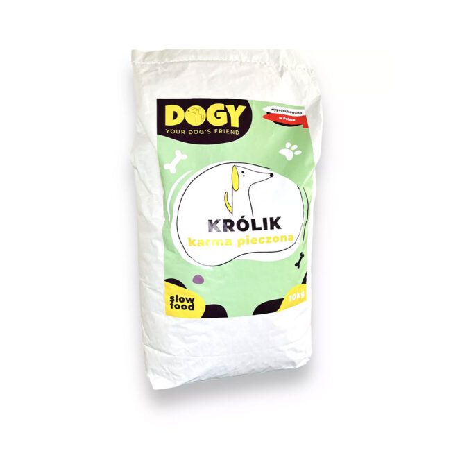 Karma pieczona z Królikiem 10kg DOGY