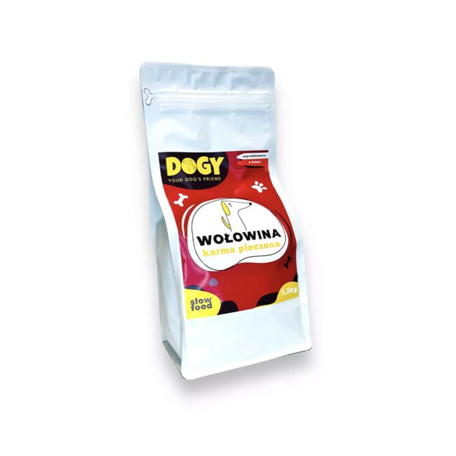 Karma pieczona z Wołowiny 1,2kg DOGY