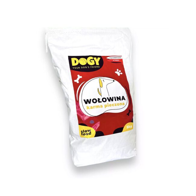 Karma pieczona z Wołowiny 5kg DOGY