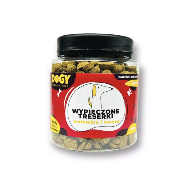 Wypieczone Treserki z Wołowiny 300g - DOGY