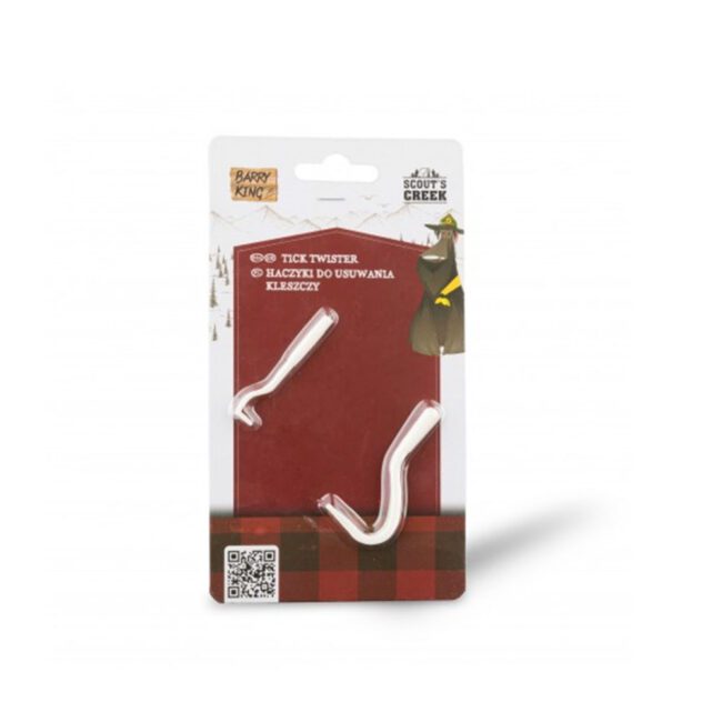 Haczyki do usuwania kleszczy, 2 szt. Barry King