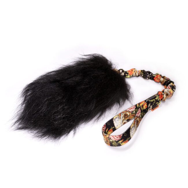 Szarpak z wełny owczej z amortyzatorem czaszki - WOOLIE WHILLIE