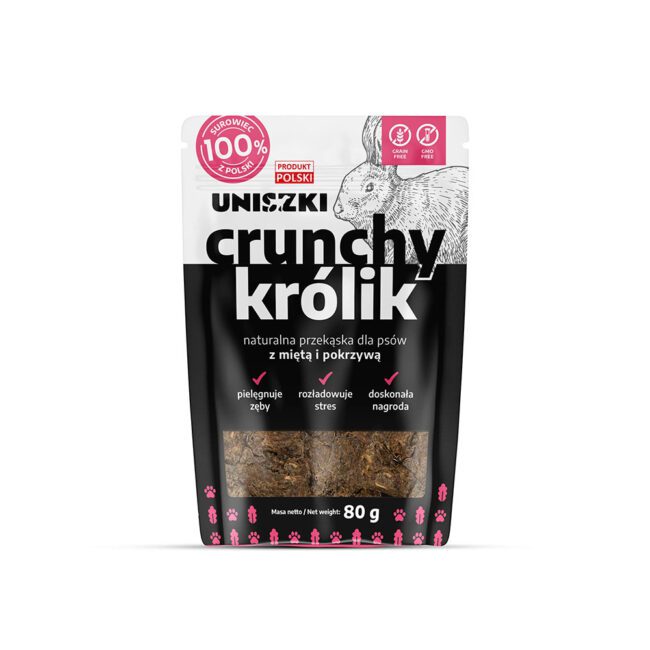 Crunchy królik – Mięta Pokrzywa
