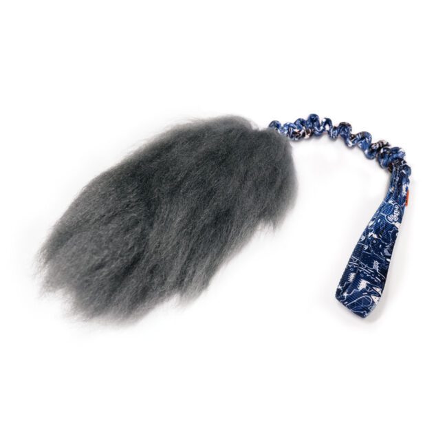 Szarpak z wełny owczej z amortyzatorem pieski morskie - WOOLIE WHILLIE