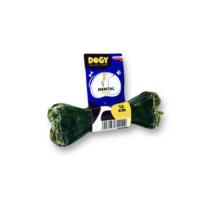 Kość do żucia dla psa dental 12cm - DOGY