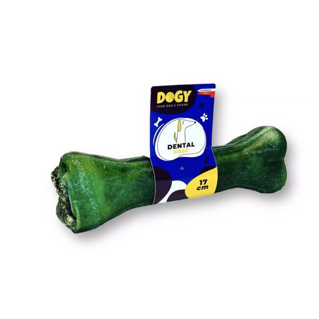 Kość do żucia dla psa dental 17cm - DOGY