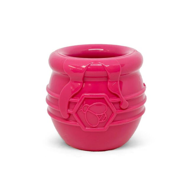 Honey Pot - garnuszek na jedzenie dla psów - różowy SodaPup
