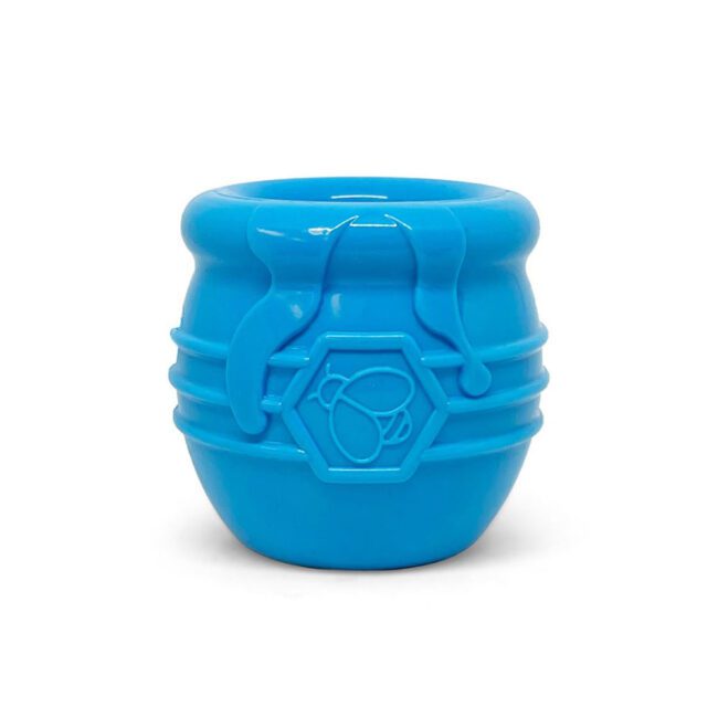 Honey Pot - garnuszek na jedzenie dla psów - niebieski SodaPup