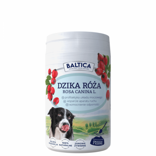 Owoce dzikiej róży dla psa 150g Baltica