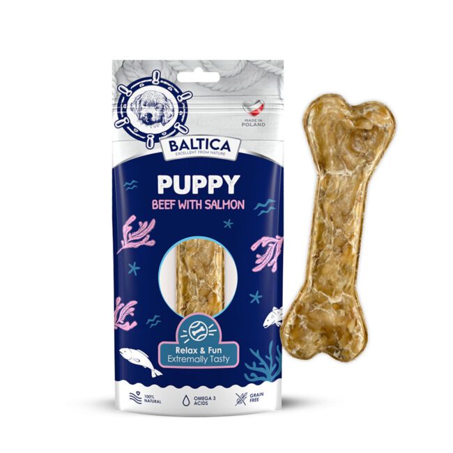 Kość dla szczeniąt z łososiem Baltica