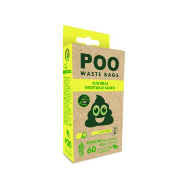 Woreczki na Psie Odchody o Zapachu Cytryny (60 szt) - M-PETS