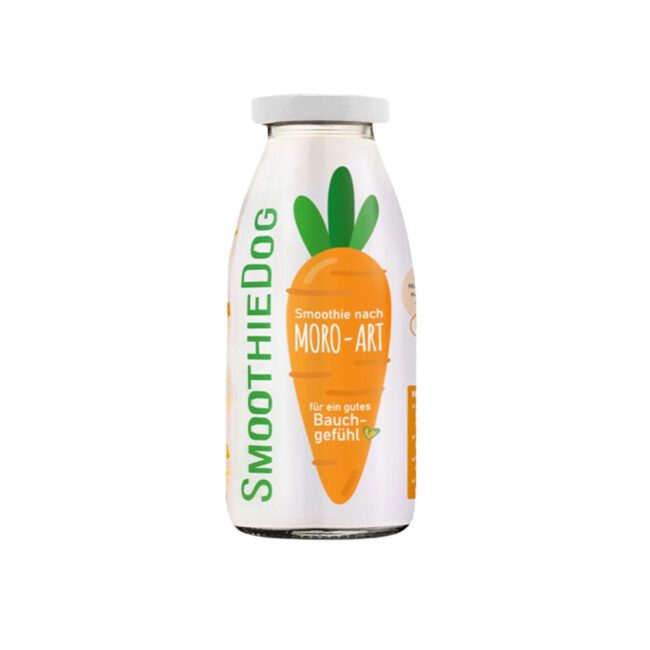 Smoothie przekąska dla psa Moro-Art zupa marchewkowa 250ml - SmoothieDog