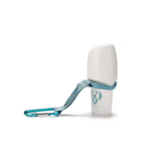 Podajnik do półpłynnych smakołyków dla psa turkusowy - DoggyRoller