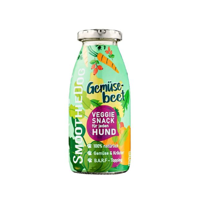 Smoothie przekąska dla psa veggie 250ml - SmoothieDog