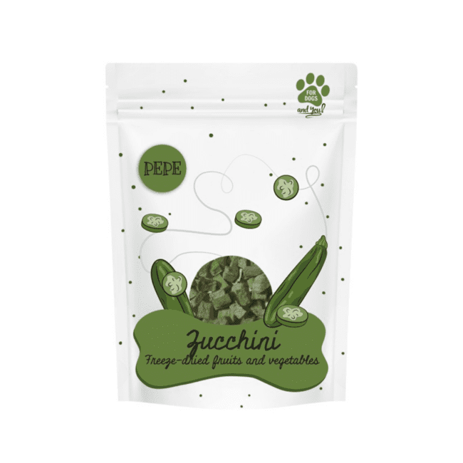 Cukinia liofilizowana 20g dodatek do diety psa - PEPE