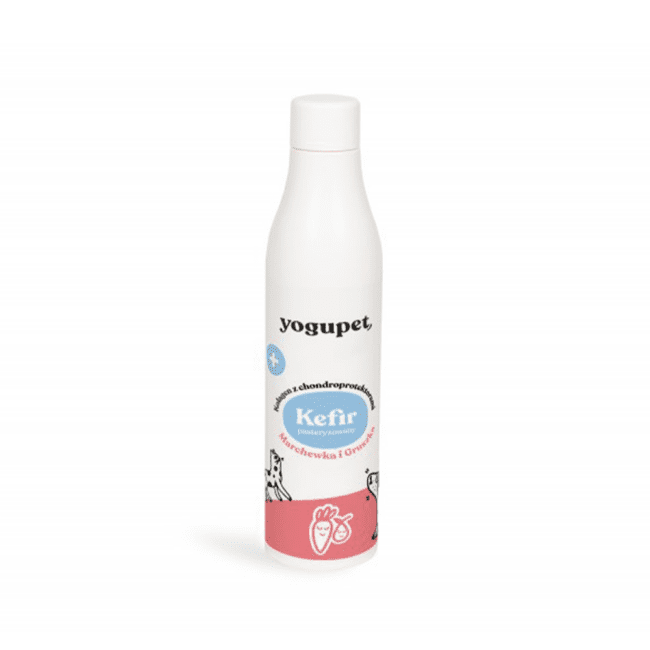 Kefir dla psa i kota o smaku gruszki z marchewką 200ml - YOGUPET