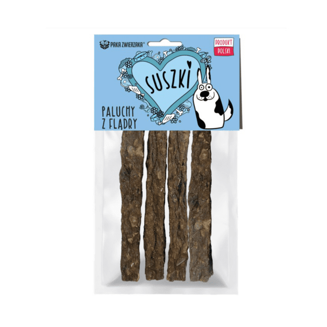 SUSZKI Paluchy z flądry 4szt. (60g) - Paka Zwierzaka