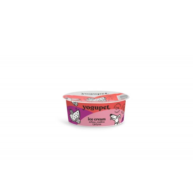 Lody dla psa i kota czerwone owoce RED ICE 110g - YOGUPET