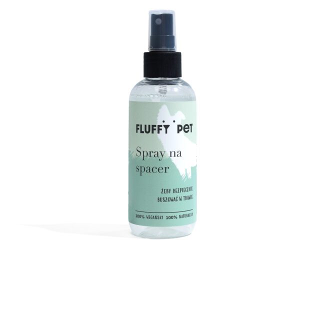 Spray na spacer 100% wegański FluffyPet 150ml