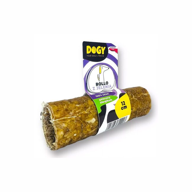 Gryzak do wypełnienia dla psa ROLLO z jelenia 12cm - DOGY